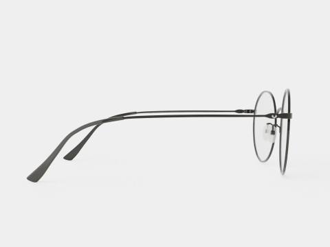 Vintage Black Glasses 3D 모델