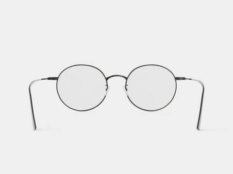 ヴィンテージ黒メガネ 3Dモデル