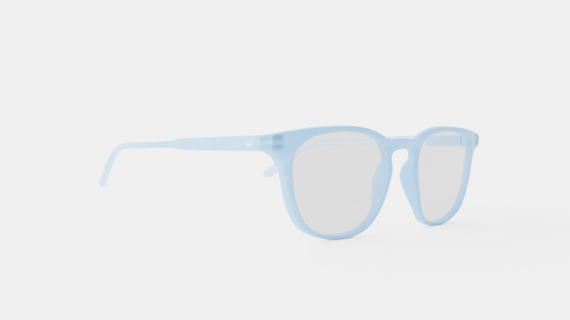 Futuro Transparent Glasses 3D Model .c4d .max .obj .3ds .fbx .stl .blend 