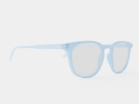 Futuro Transparent Glasses Modelo 3D