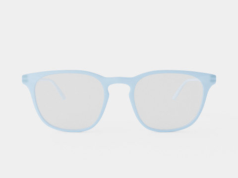 Futuro Transparent Glasses 3D Model