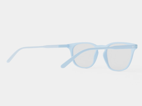 Futuro Transparent Glasses 3D Model