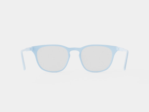 Futuro Transparent Glasses 3D Model