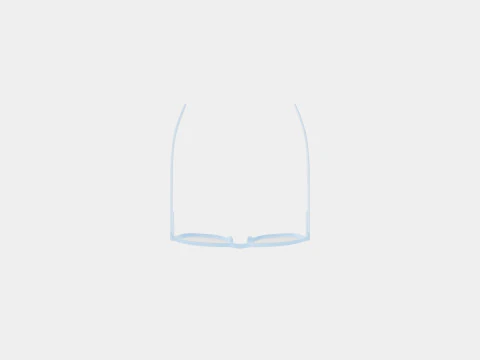 Futuro Transparent Glasses 3D Model