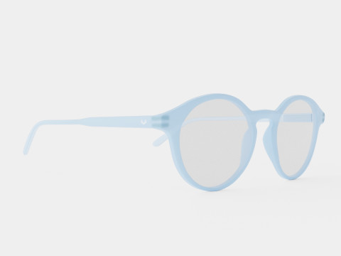 Futuro Frosty Blue Glasses 3Dモデル