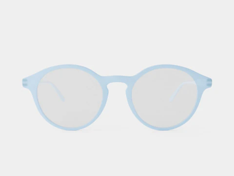 Futuro Frosty Blue Glasses 3D Model
