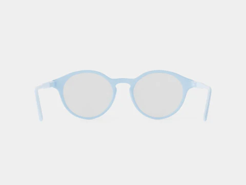Futuro Frosty Blue Glasses 3D Model