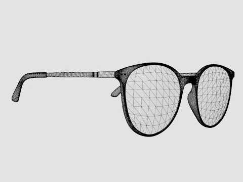 Venus Clear Glasses 3D Model
