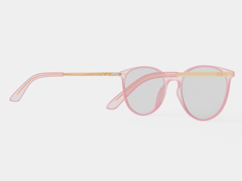 Venus Clear Pink Glasses 3D Модель