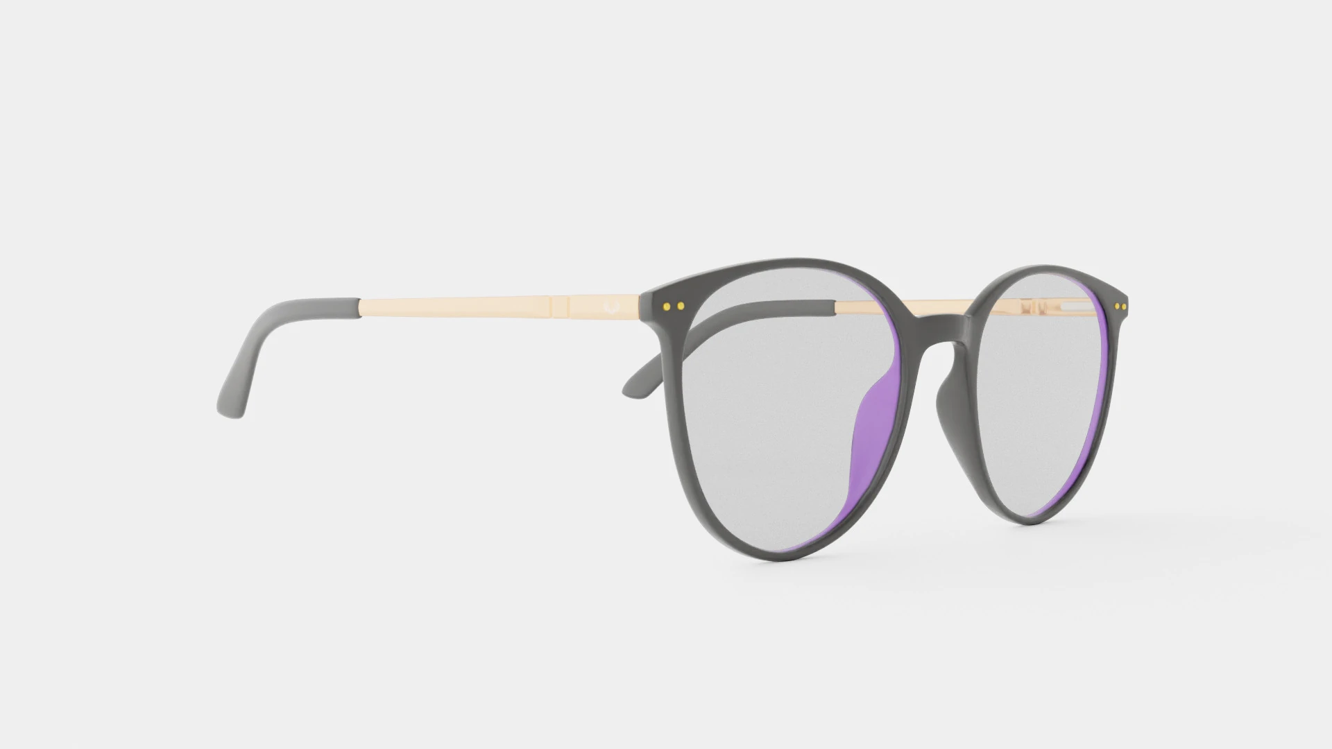 Venus Black Glasses 3D Model .c4d .max .obj .3ds .fbx .stl .blend 