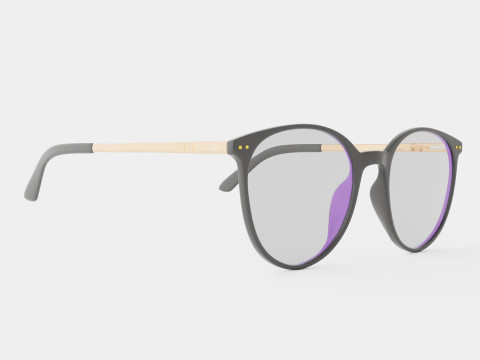 Venus Black Glasses 3Dモデル