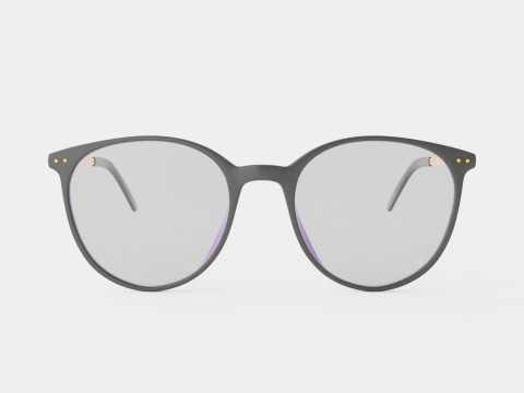 Venus Black Glasses 3D Model