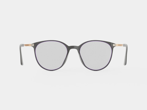 Venus Black Glasses 3D Model