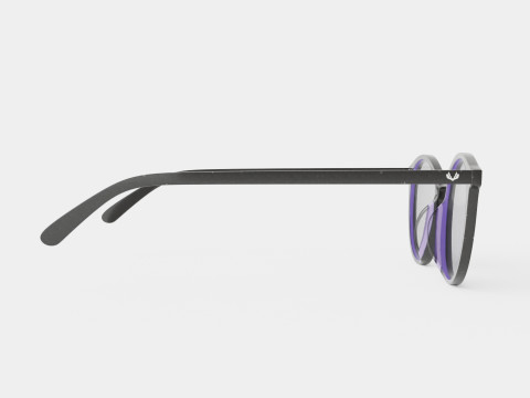 Ventura Black Glasses 3D-Modell
