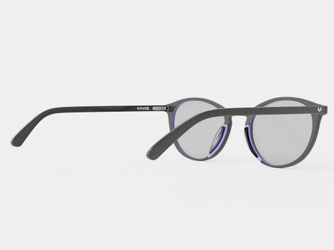 Ventura Black Glasses 3D-Modell