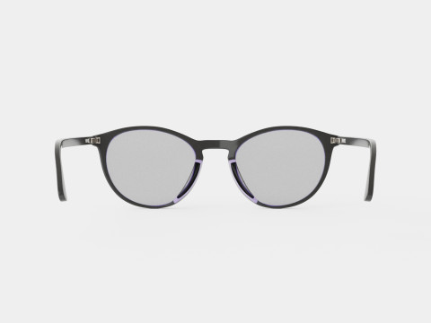 Ventura Black Glasses 3D-Modell