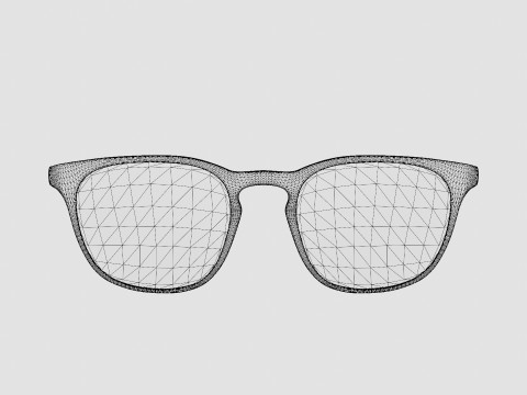 Semper Green Glasses 3D मॉडल