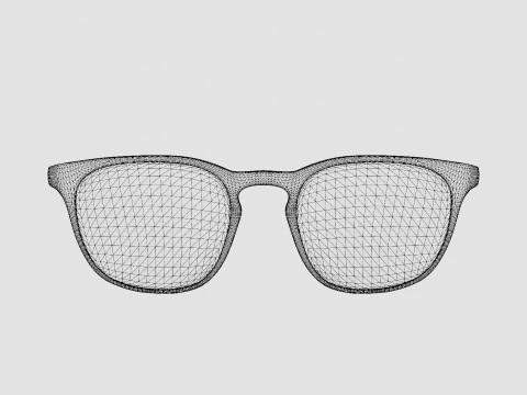 Semper Pink Glasses 3D Model
