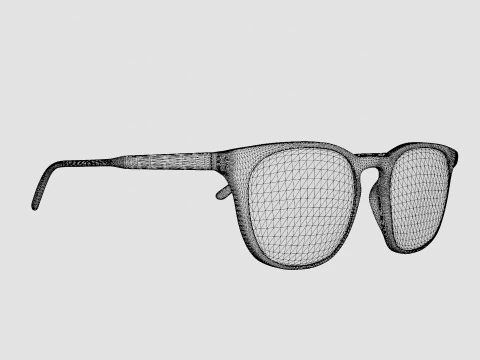 Semper Pink Glasses 3D Model