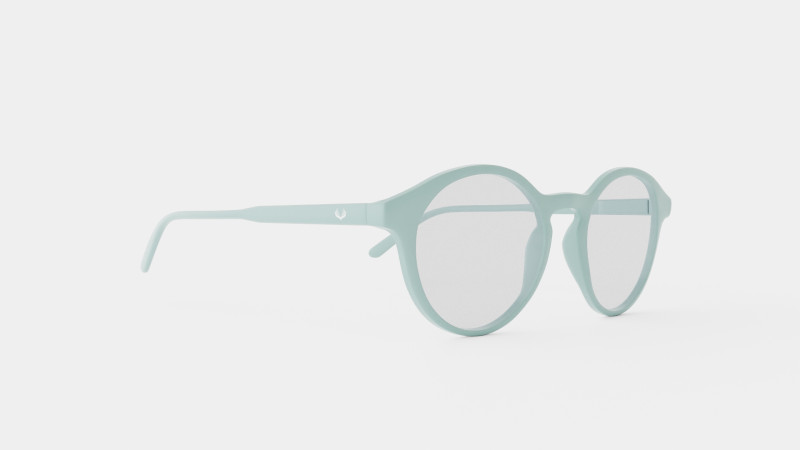 Futuro Green Glasses Modelo 3D .c4d .max .obj .3ds .fbx .stl .blend 