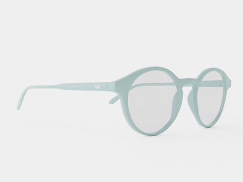 Futuro Green Glasses 3Dモデル