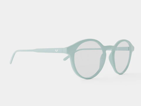 Futuro Green Glasses 3D Model