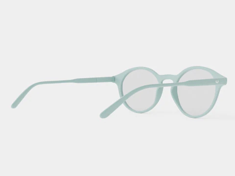 Futuro Green Glasses 3D Model