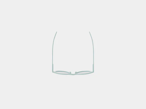 Futuro Green Glasses 3D Model