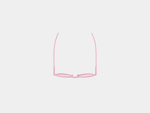 Futuro Pink Glasses Model 3D
