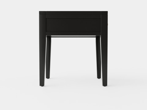Fairfield side table black Model 3D