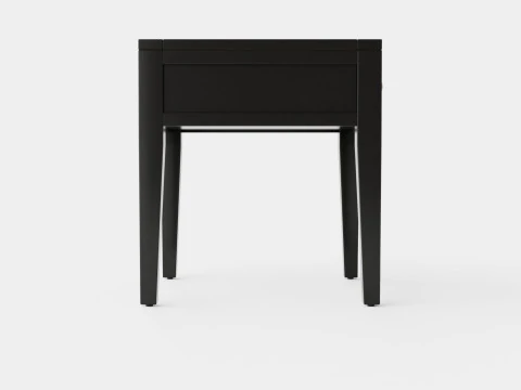 Fairfield side table black 3D Model