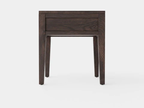 Fairfield side table wenge 3D Model