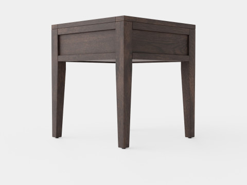 Fairfield side table wenge Modèle 3D