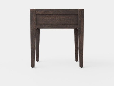 Fairfield side table wenge Modèle 3D