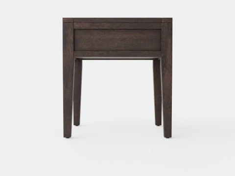 Fairfield side table wenge 3D Model
