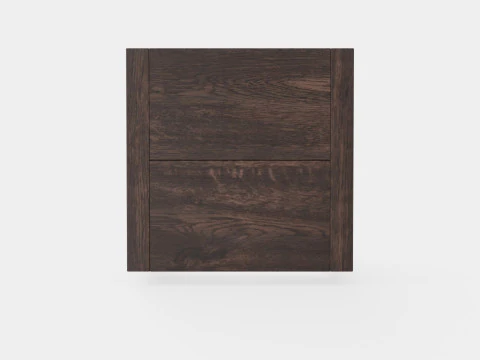 Fairfield side table wenge 3D Model