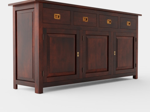 Hyannis sideboard English 3D Model