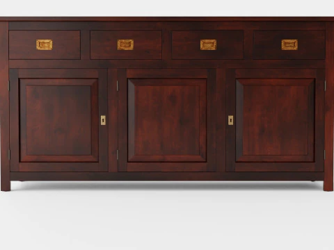 Hyannis sideboard English 3D Model