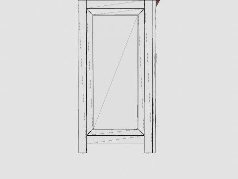 Hyannis sideboard English 3D Model