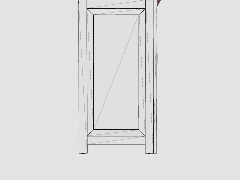 Hyannis sideboard English 3D Model