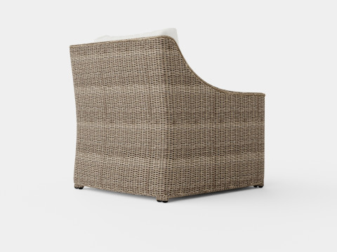 Layton armchair vintage Modelo 3D