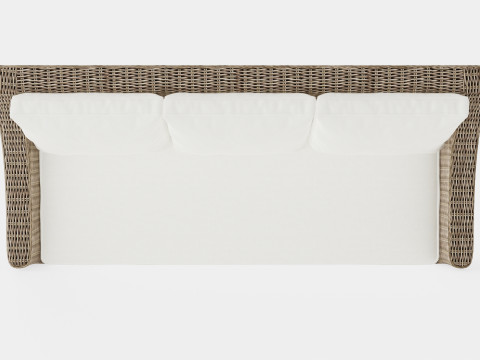 Layton sofa vintage 3 seat 3D Модель