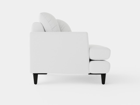 Los Angeles armchair off white 3D Model