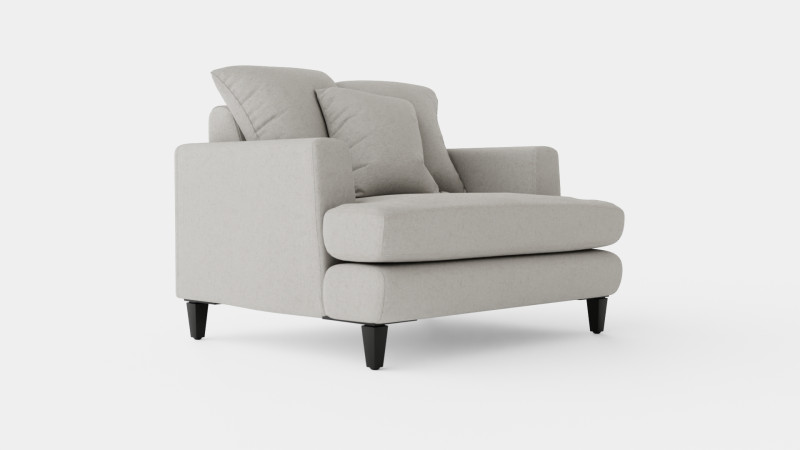 Los Angeles armchair sand 3D Model .c4d .max .obj .3ds .fbx .stl .blend 