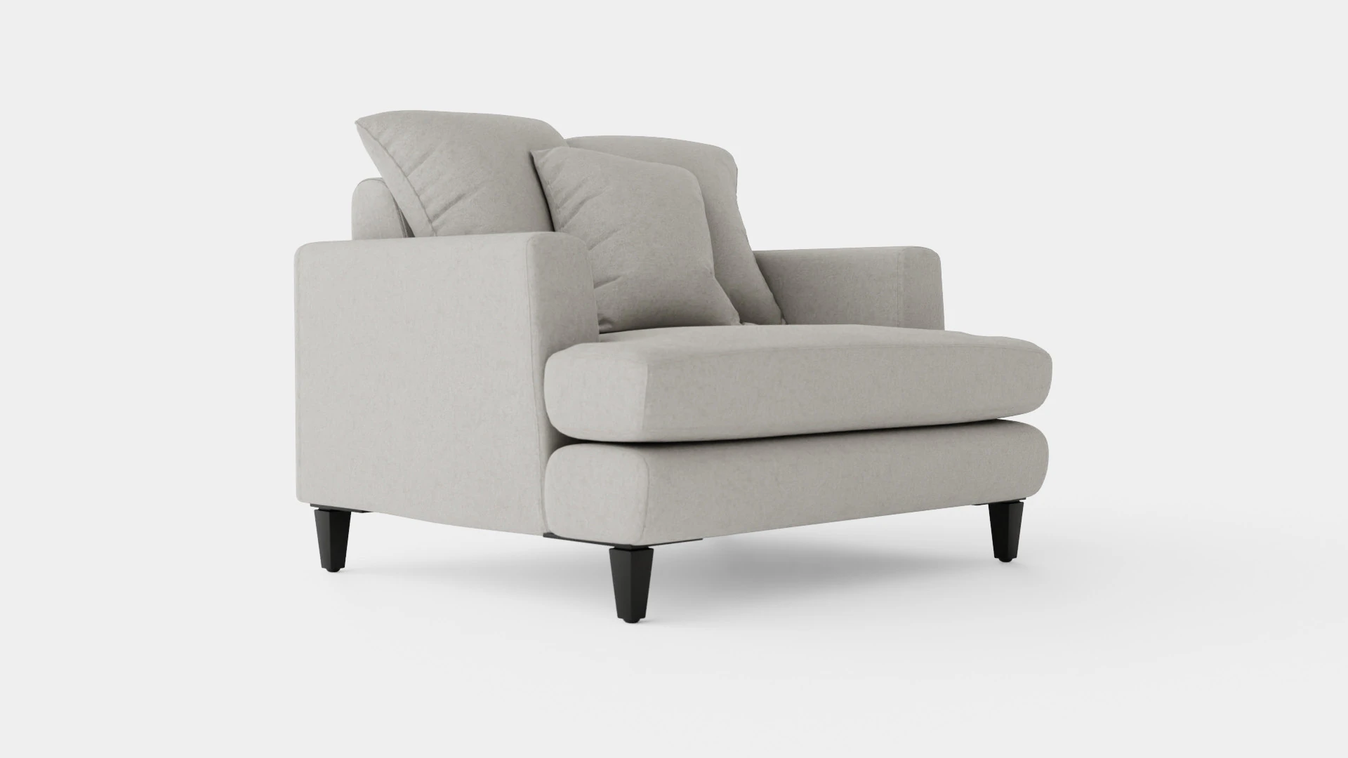 Los Angeles armchair sand 3D Model .c4d .max .obj .3ds .fbx .stl .blend 
