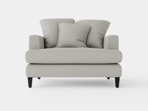 Los Angeles armchair sand 3D Model