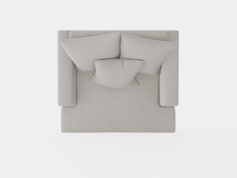 Los Angeles armchair sand 3D Model