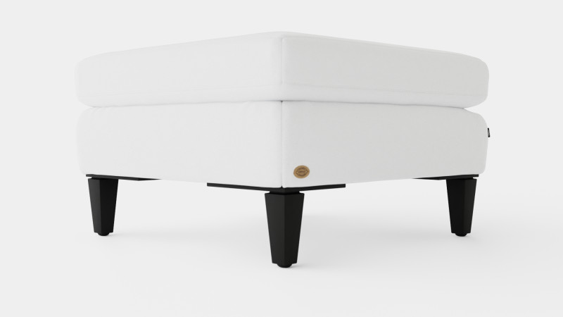 Los Angeles ottoman off white 3D मॉडल .c4d .max .obj .3ds .fbx .stl .blend 
