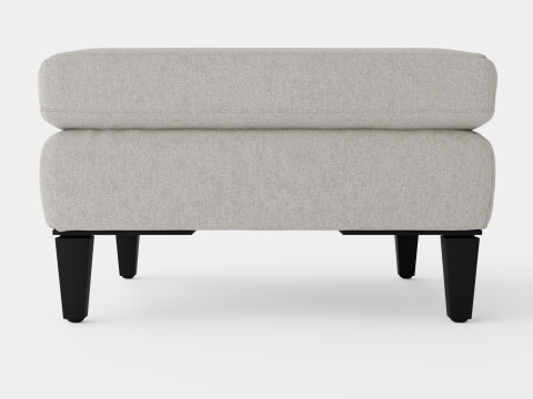 Los Angeles ottoman sand 3D Model