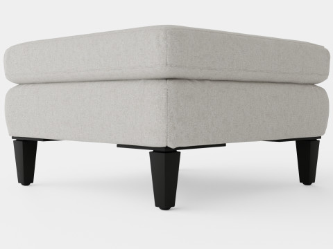 Los Angeles ottoman sand 3D Model